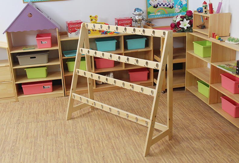 幼兒園實(shí)木毛巾架四大優(yōu)勢