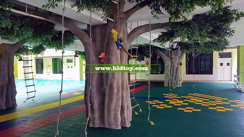 ?？谑薪逃變簣@組合攀爬巖1