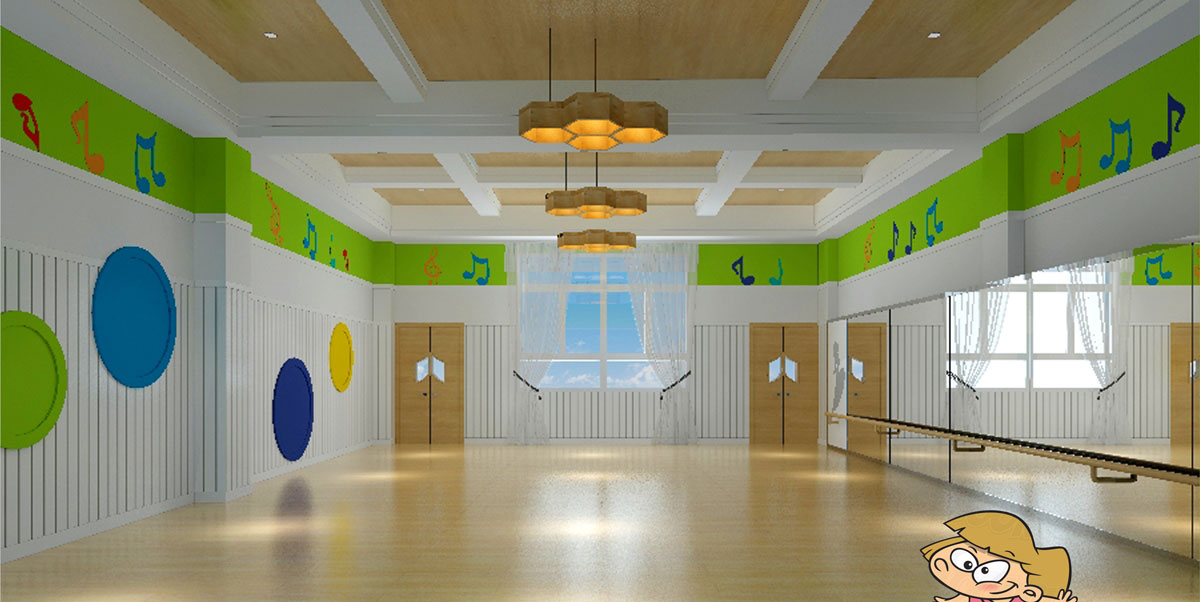 1500㎡現(xiàn)代風(fēng)幼兒園設(shè)計(jì)，將自由還給孩子2